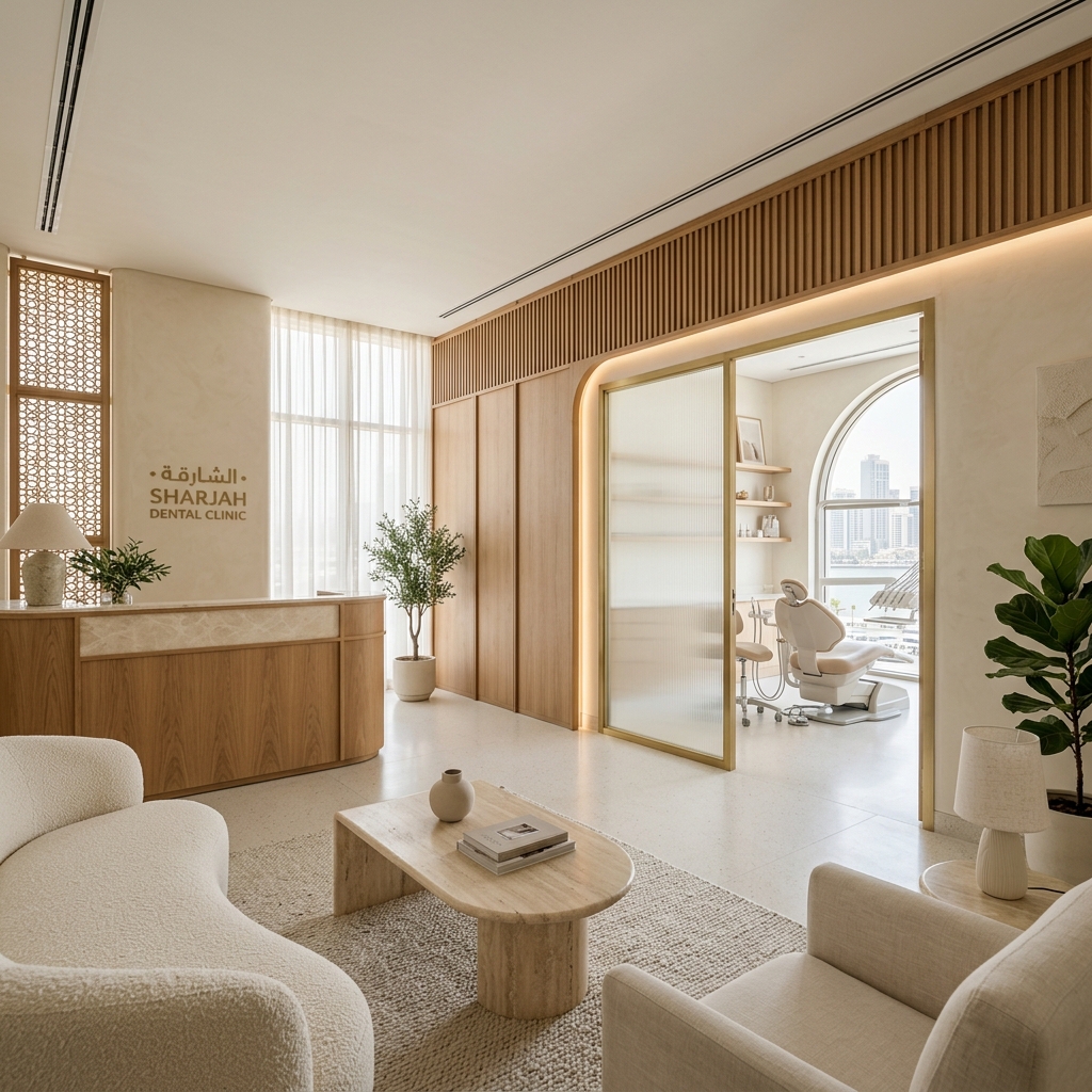 Dental practice and patient-facing service visual