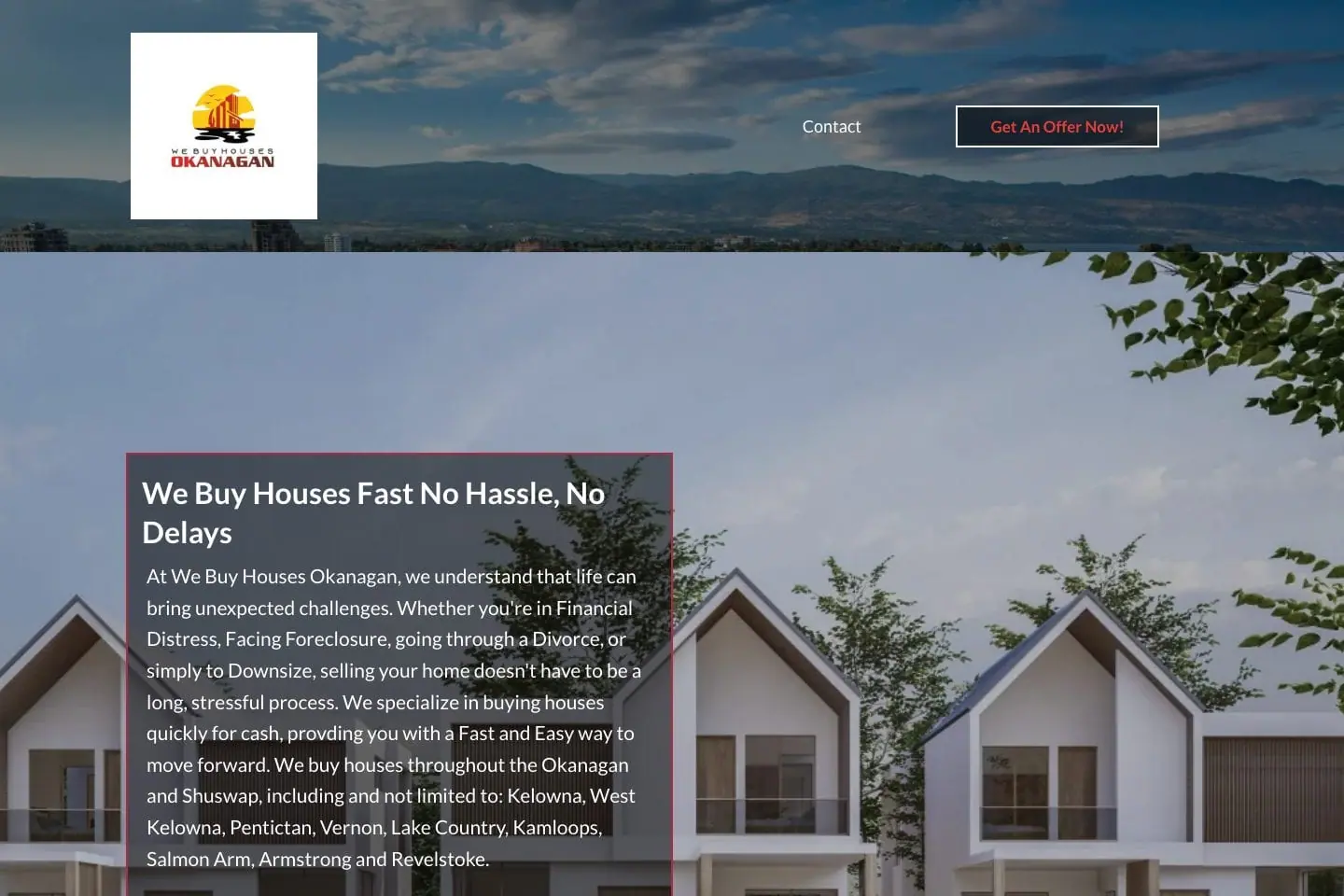 We Buy Houses Okangan: Archived public website (2025-11-09)